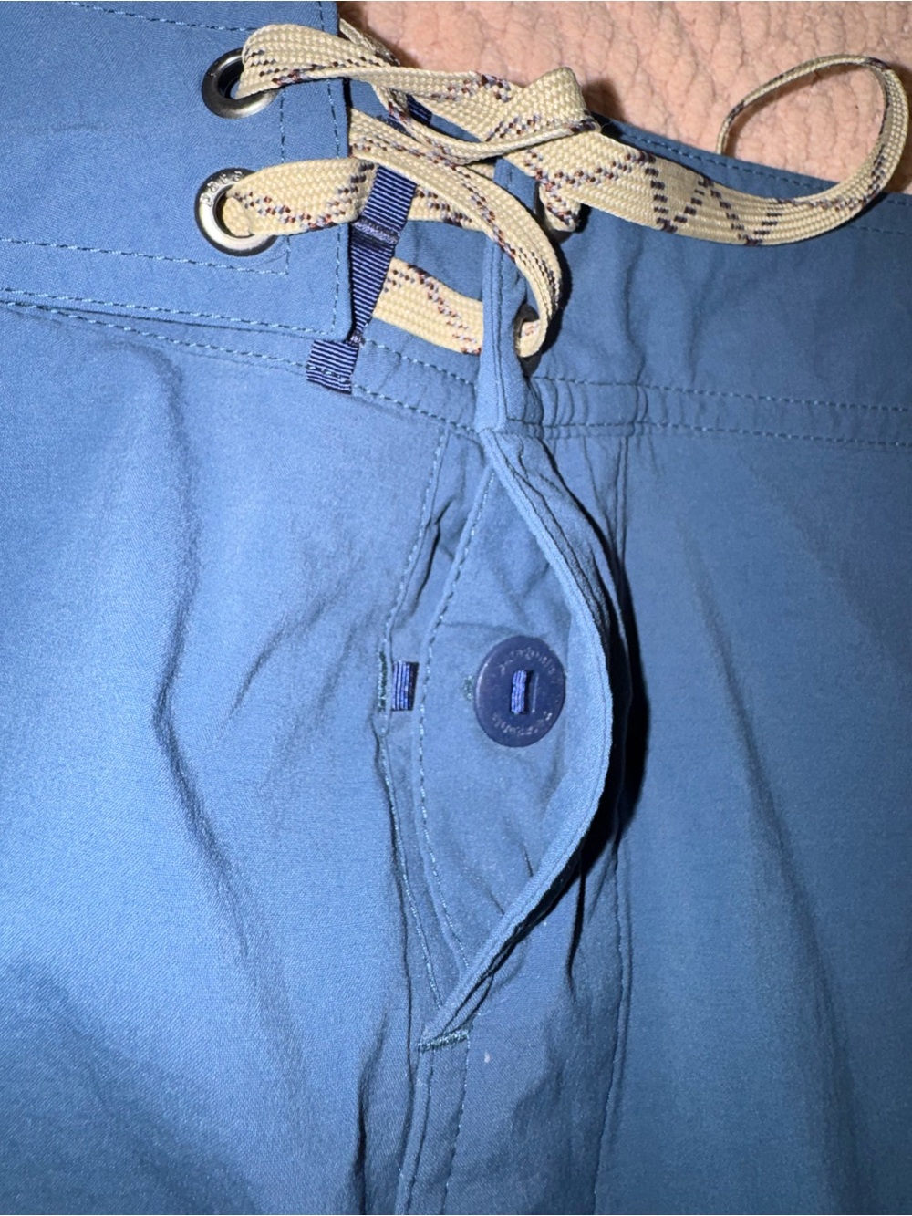 Patagonia Stretch Wavefarer Board Shorts Men’s 33 Blue Surf Swim - Picture 7 of 12